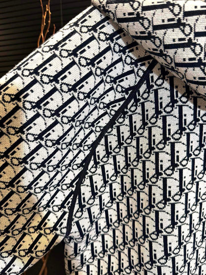 Reversible Vintage Jacquard Cashmere Jacket