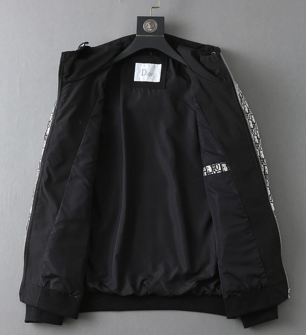 Monogram Spliced Hooded Jacket