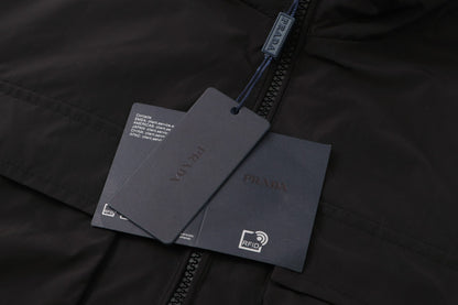 Detachable Hood Design Jacket