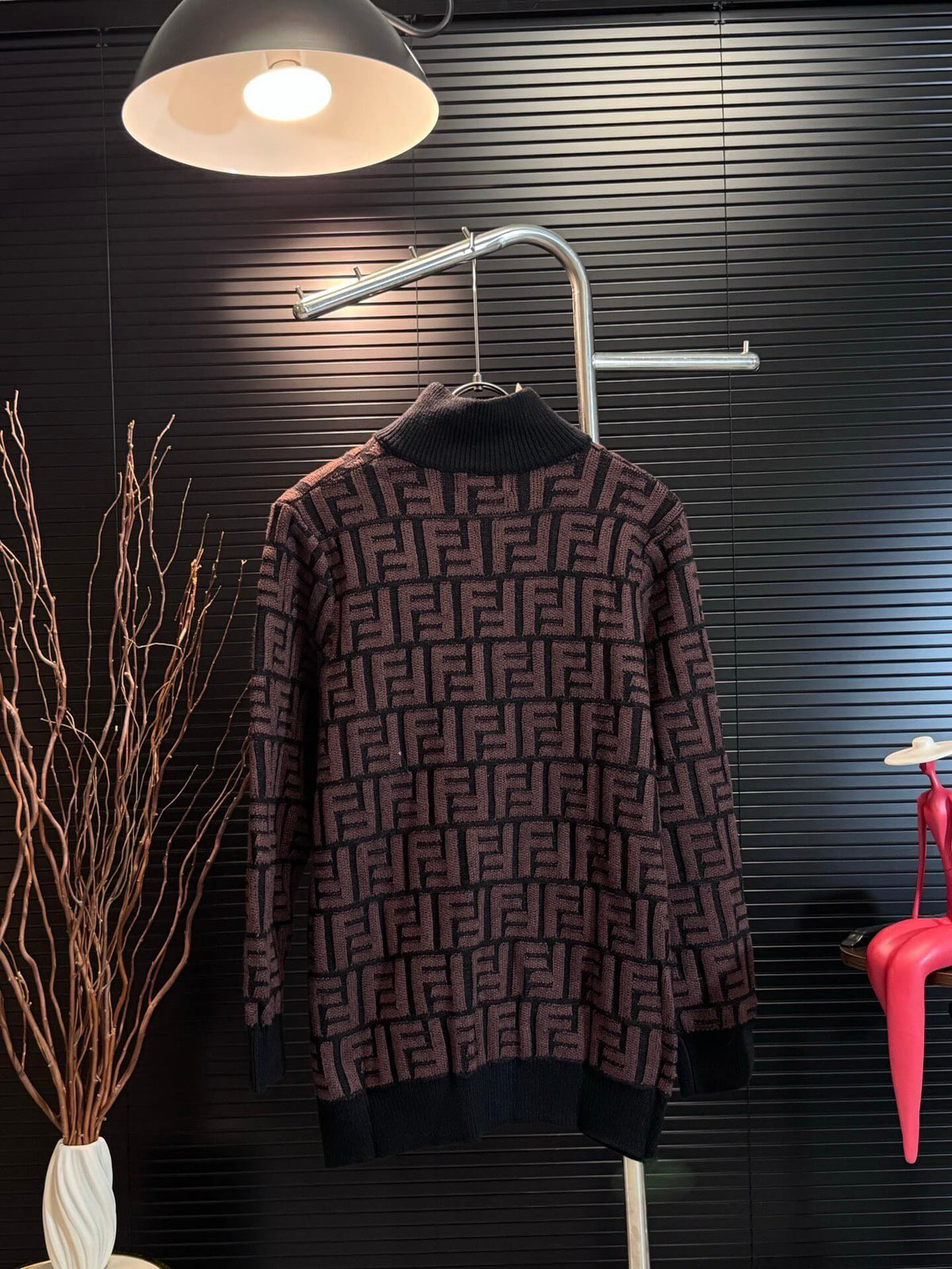 Knit Zip-Up Jacket