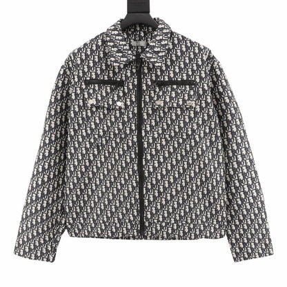 All‑Over Jacquard Unisex Jacket