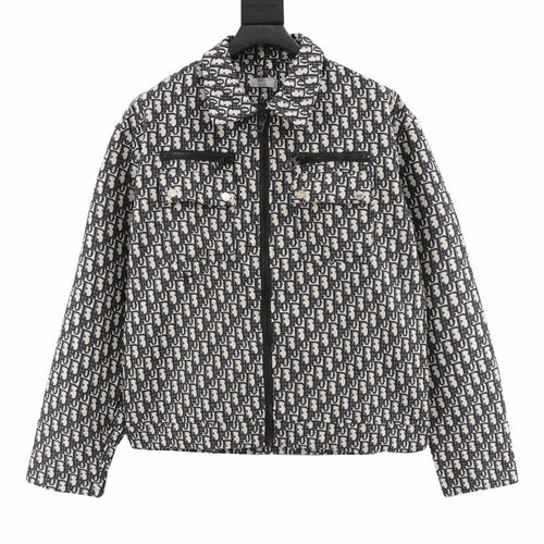 All‑Over Jacquard Unisex Jacket