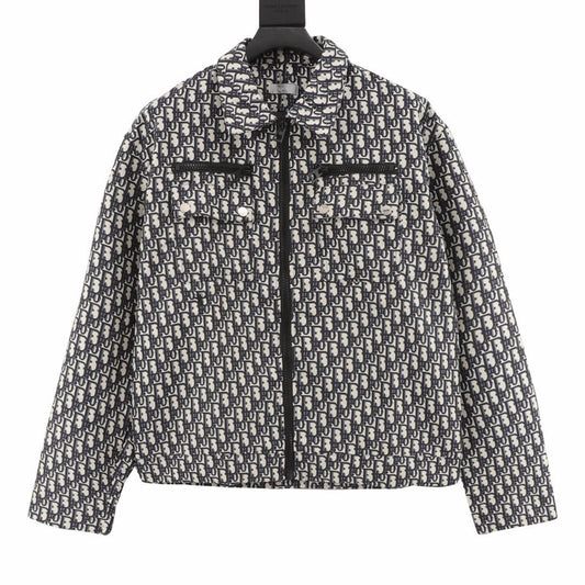 All‑Over Jacquard Unisex Jacket