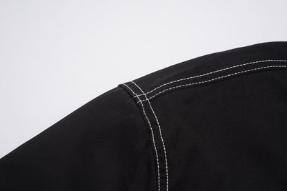 Stitch Detail Shirt Jacket