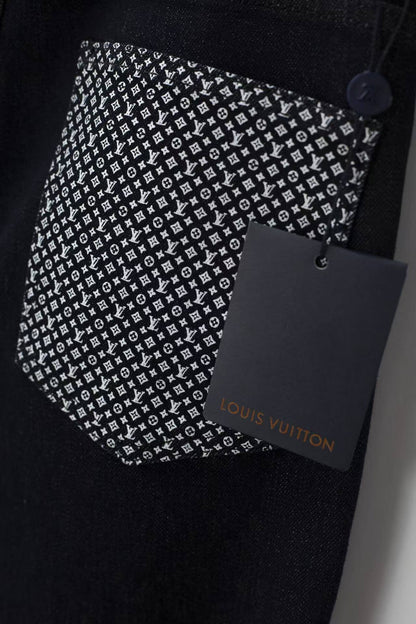 Pocket All‑Over Print Jeans