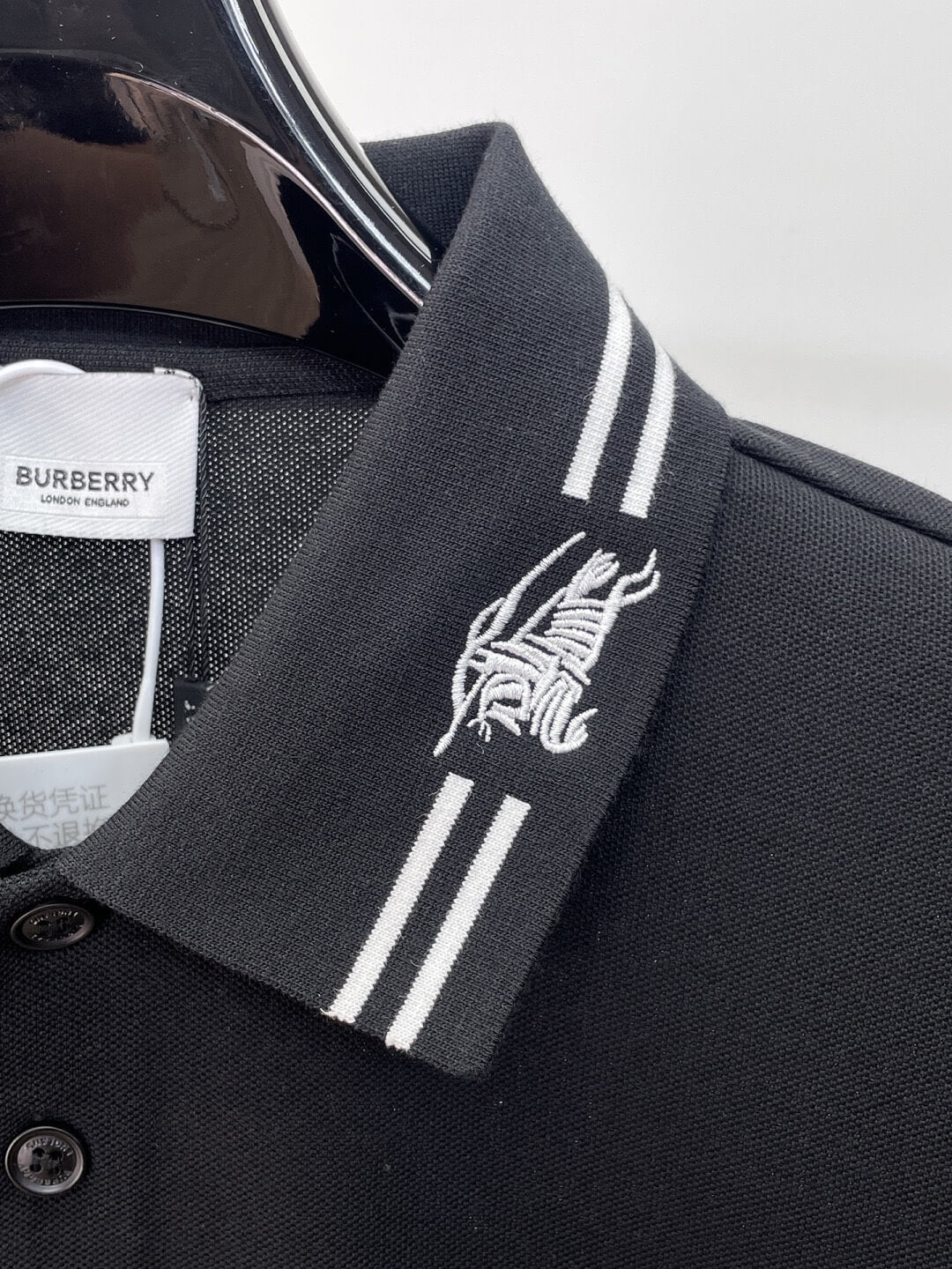 Collar Warhorse Embroidered Polo Shirt