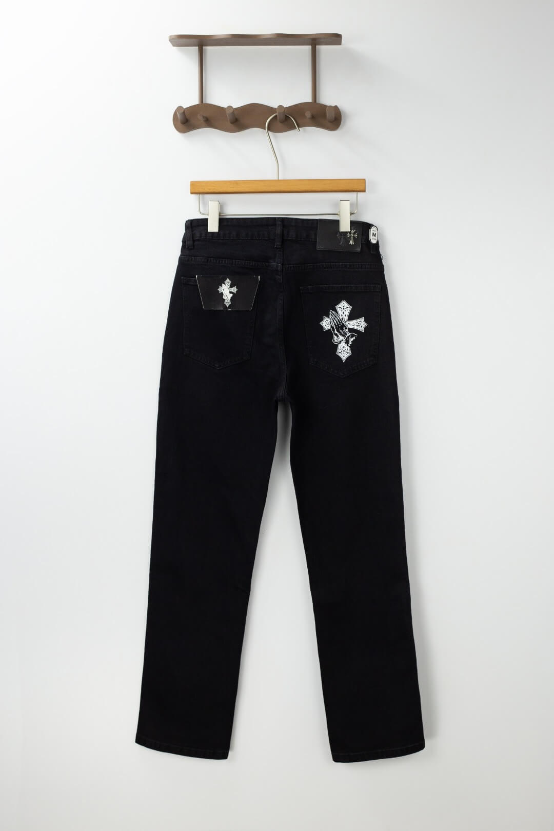 Heavy‑Wash Denim Jeans