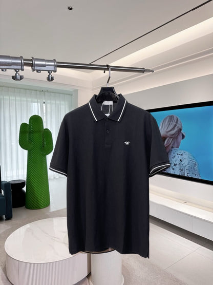 Bee Embroidered Polo Shirt