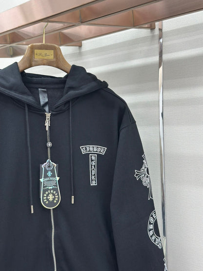Patch‑Embroidered Jacket