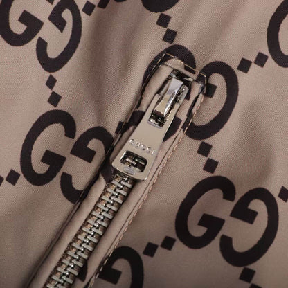 Double G All-Over Print Hooded Jacket