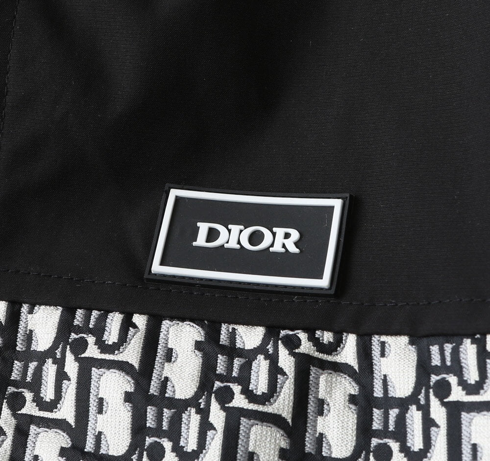 Monogram Spliced Hooded Jacket
