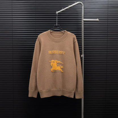 Knight Emblem Crewneck Sweater