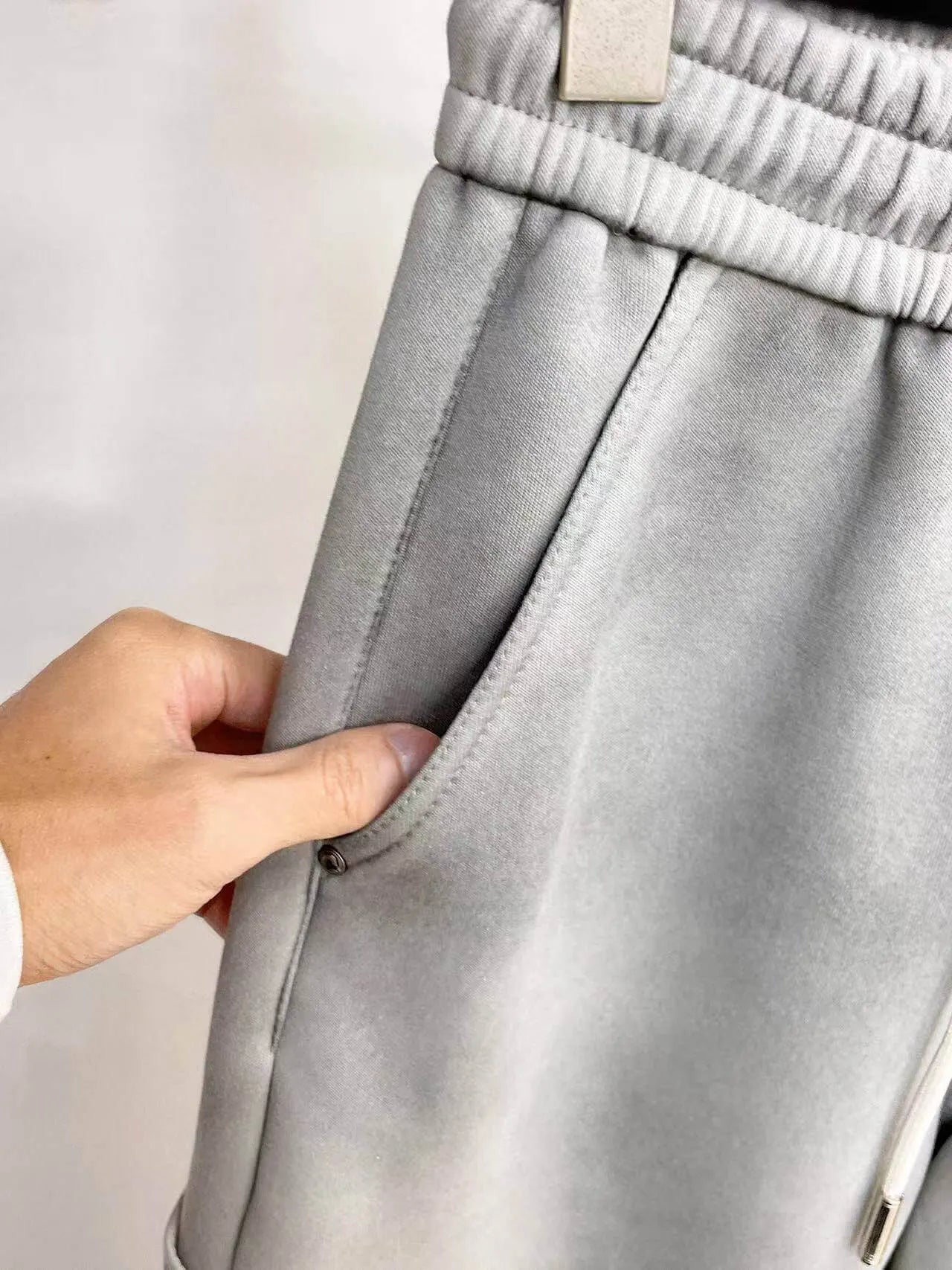 Side Cargo Pocket Embossed Logo Pants