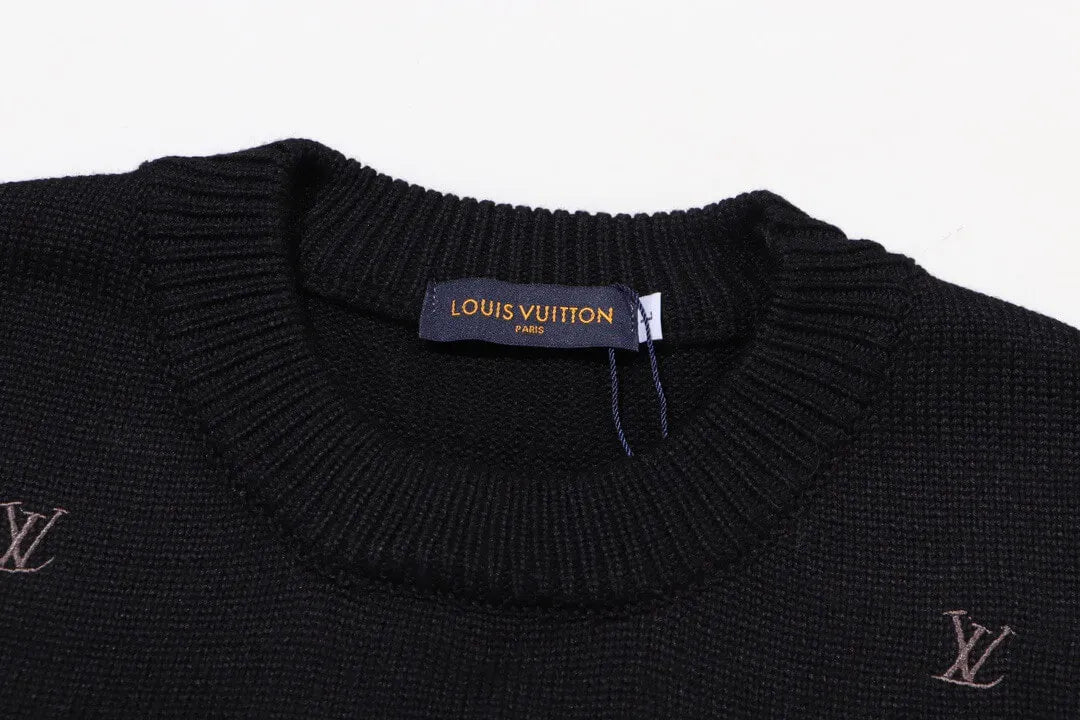 Mini Logo All‑Over Sweater