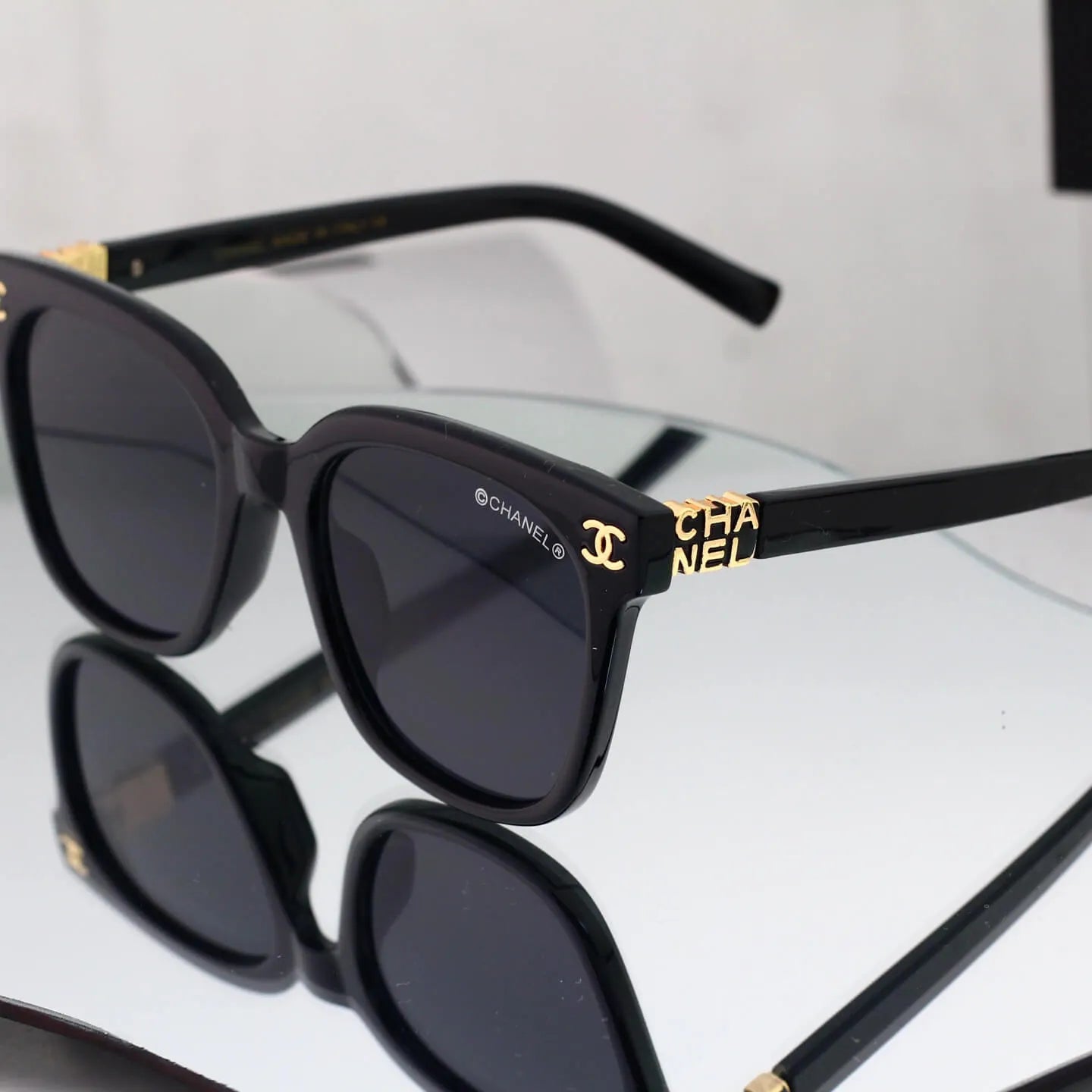 Logo Literary Square Sunglasses
