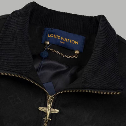 LOUIS VUITTON-2025 Best Selling Embossed Suede Jacket