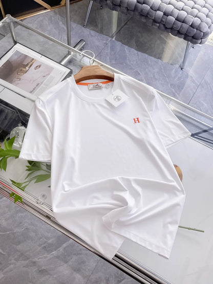 Hermès Embroidered T‑shirt