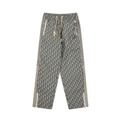 Classic Casual All Over Print Pants