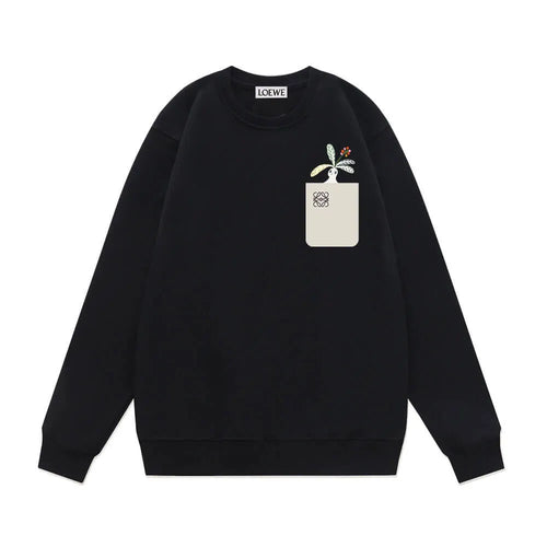 Plant Printed Crewneck Sweatshirt