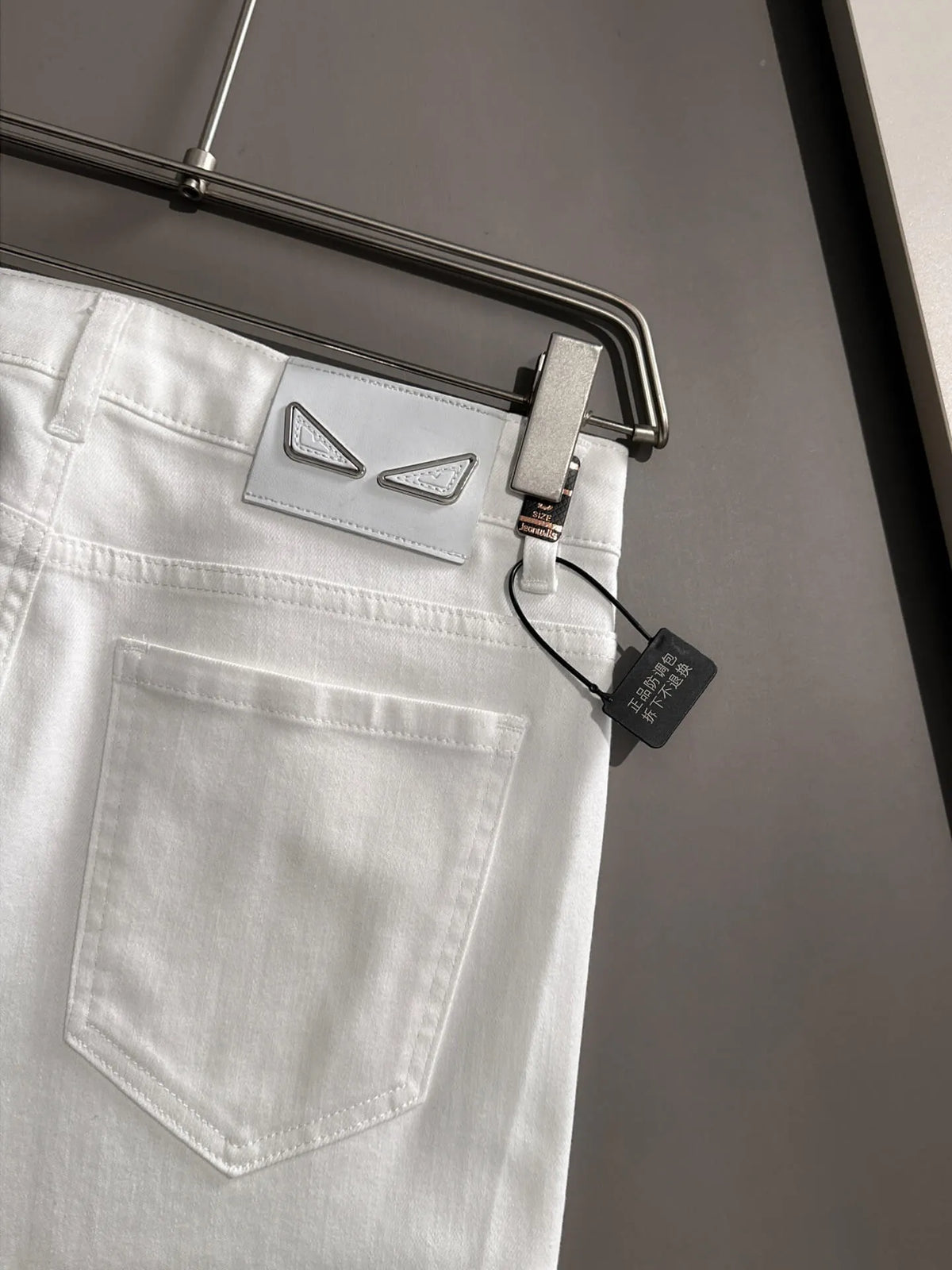 Eye Detail Slim Jeans