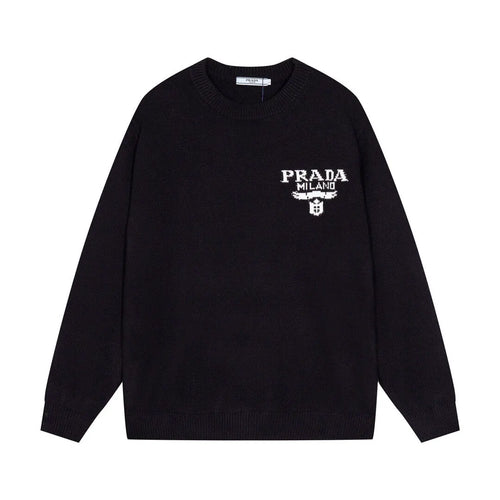 Milano Badge Jacquard Knit Sweater