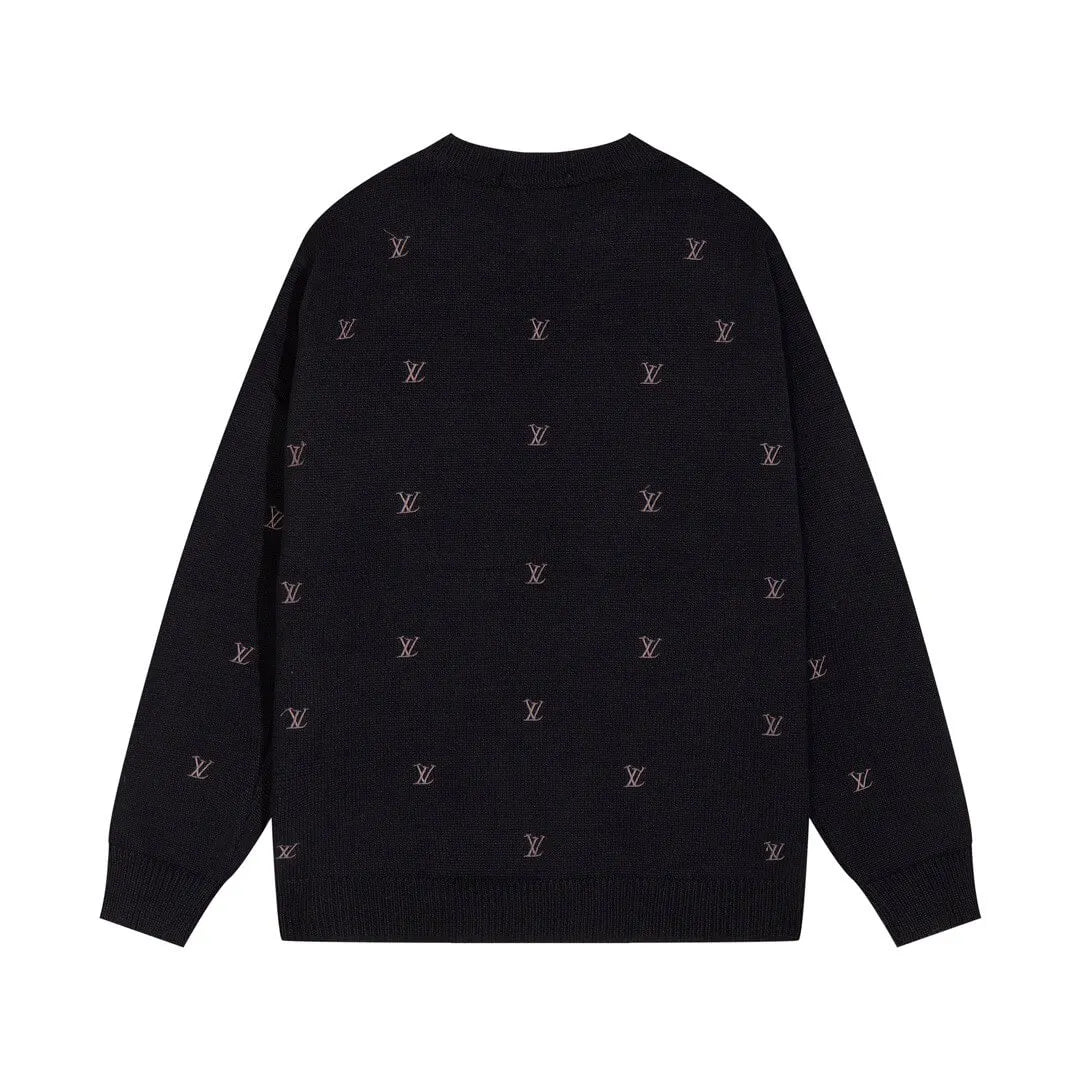 Mini Logo All‑Over Sweater