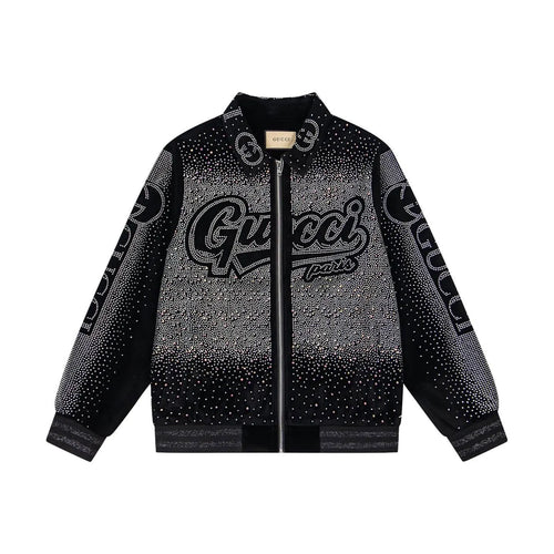 Double G Rhinestone Jacket