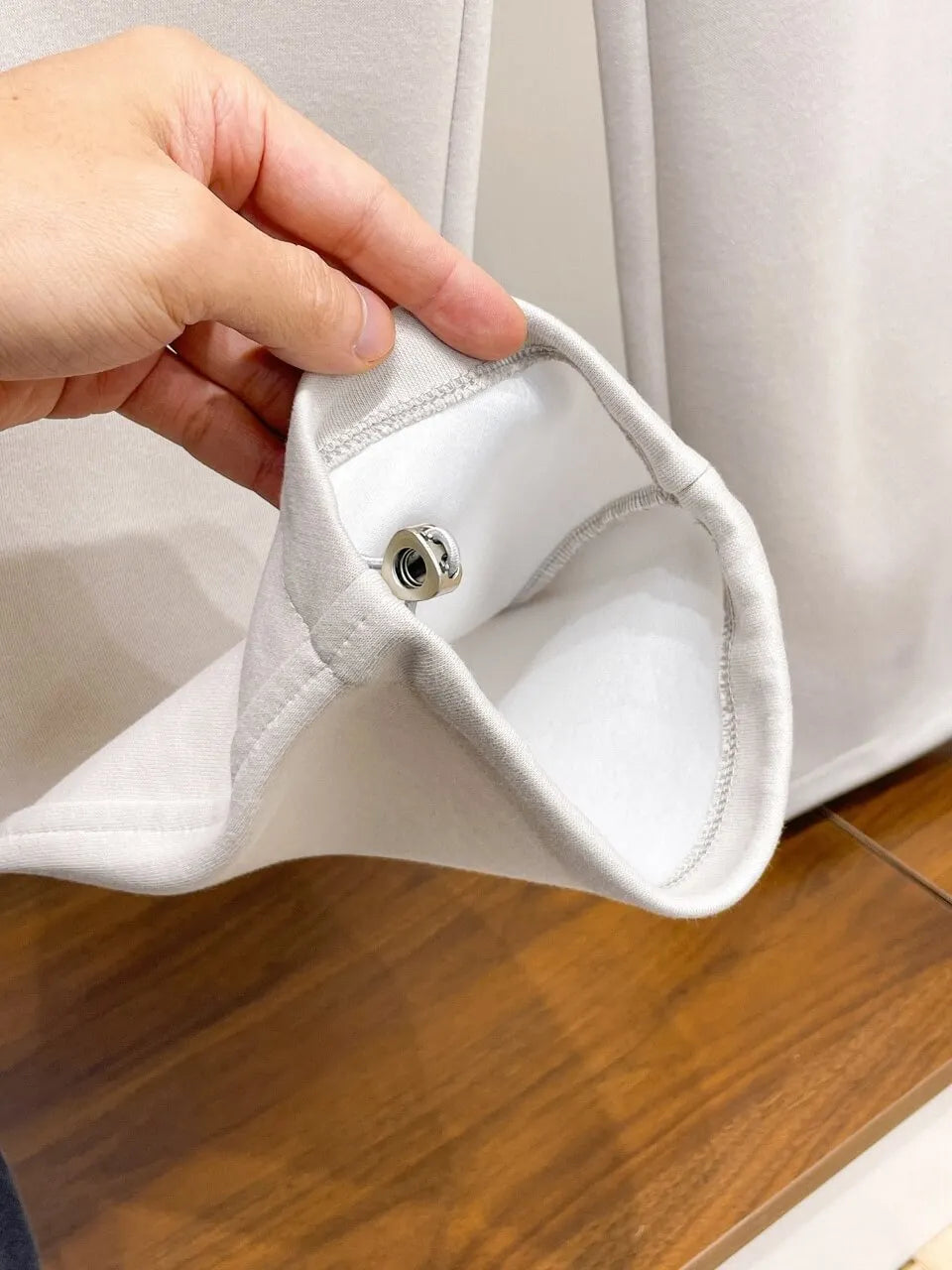 Side Embossed Logo Drawstring‑Hem Pants