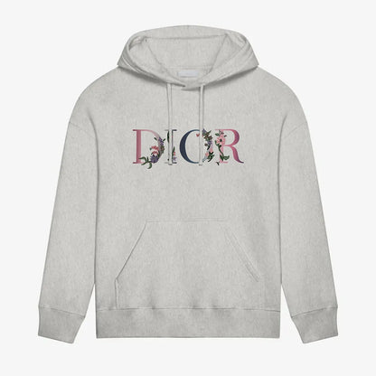 Flower Print Hoodie