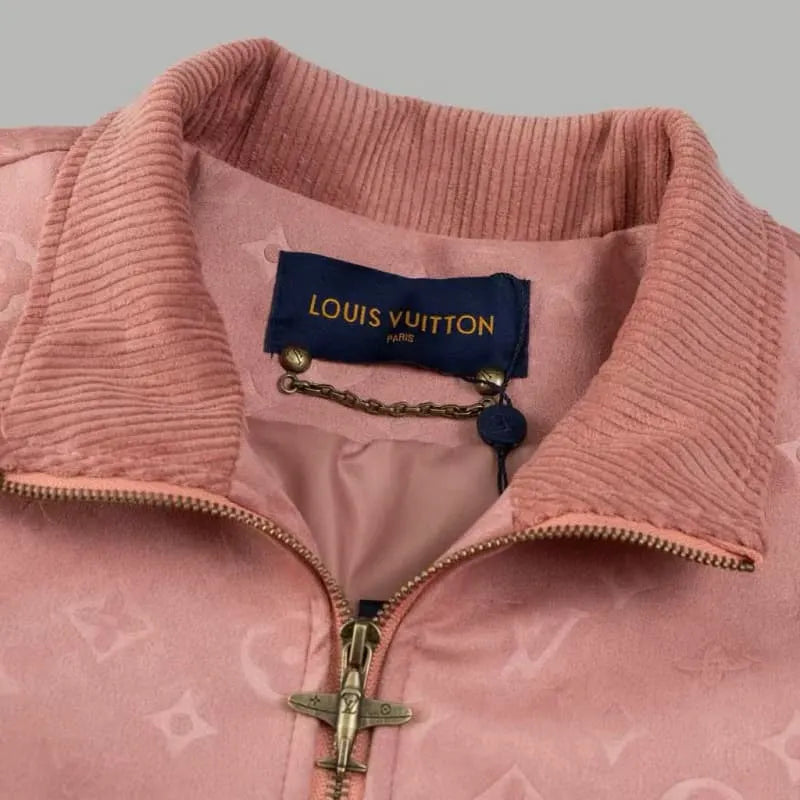 LOUIS VUITTON-2025 Best Selling Embossed Suede Jacket