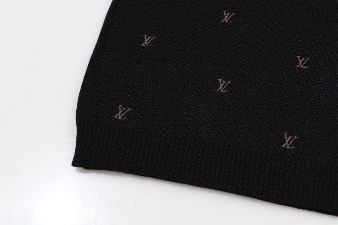 Mini Logo All‑Over Sweater
