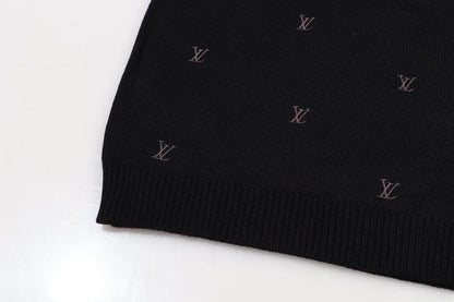 Mini Logo All‑Over Sweater