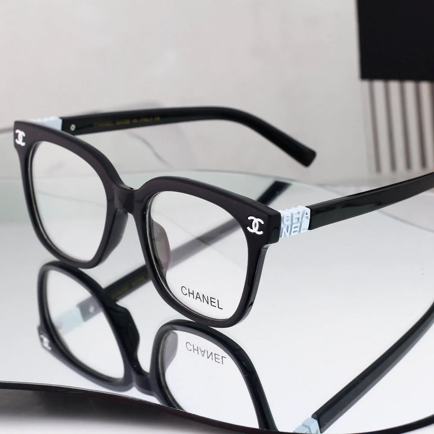 Logo Literary Square Sunglasses