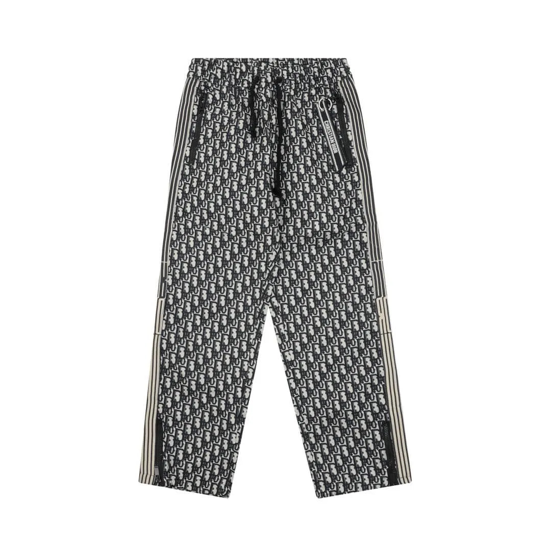Classic Casual All Over Print Pants