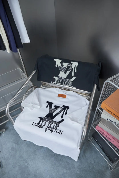 Back Melt Print  T‑Shirt