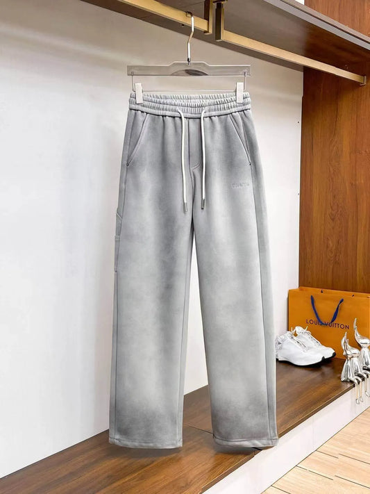 Side Cargo Pocket Embossed Logo Pants